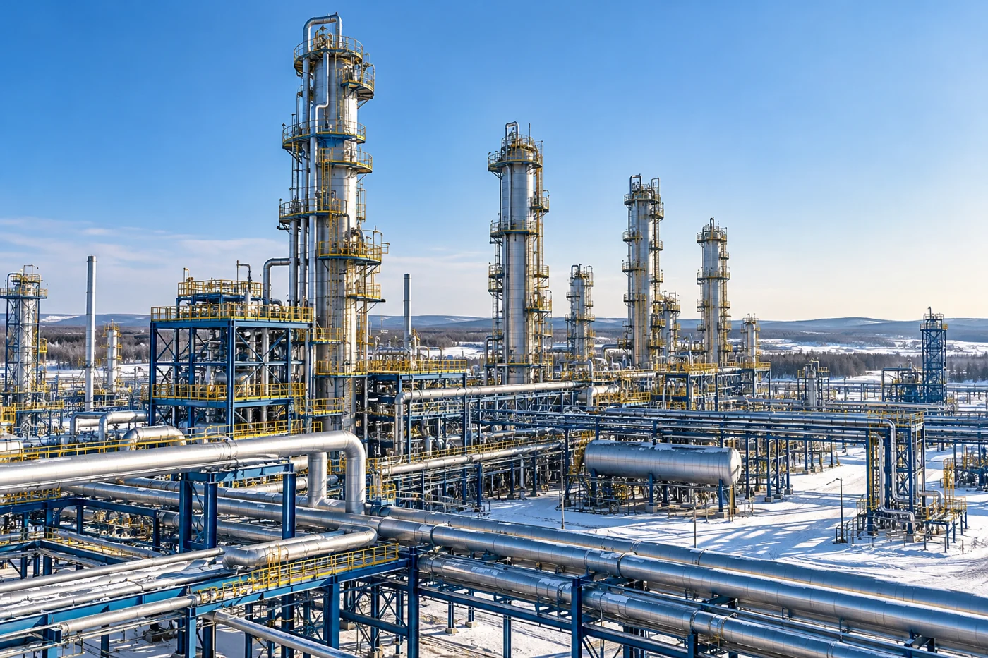 Готовность Амурского ГПЗ к концу 2025 года — 95,1%